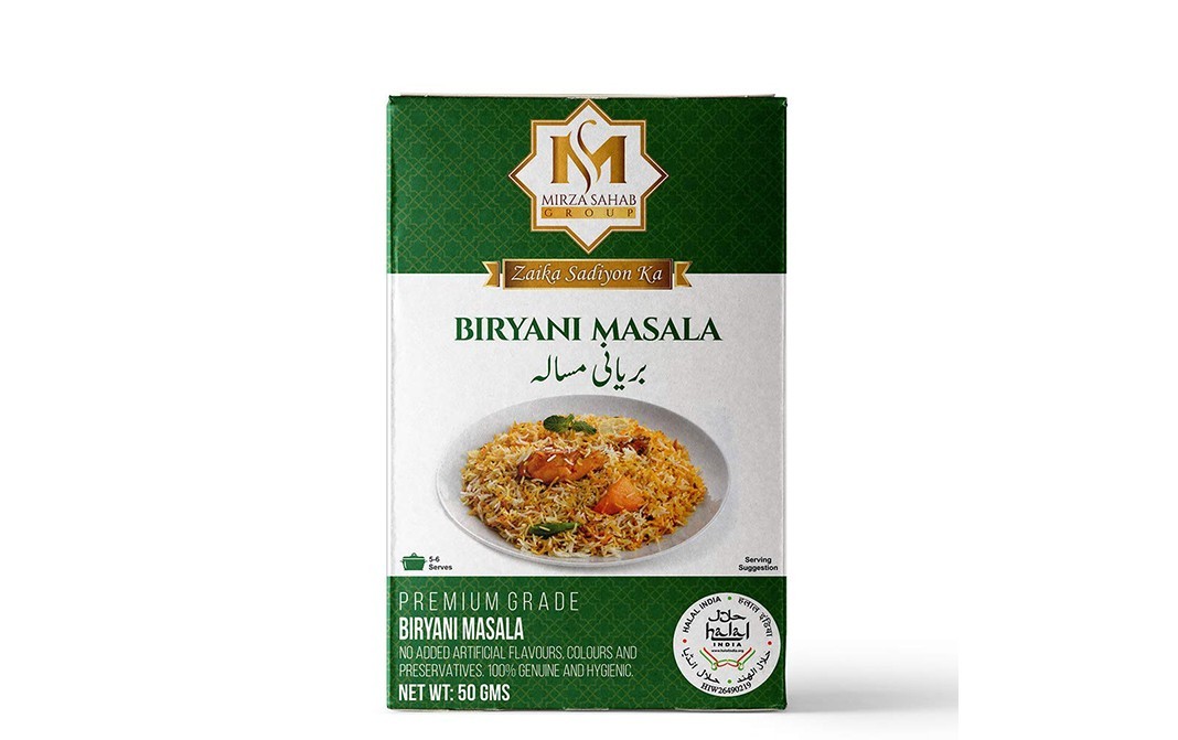 Mirza Sahab Biryani Masala    Pack  50 grams